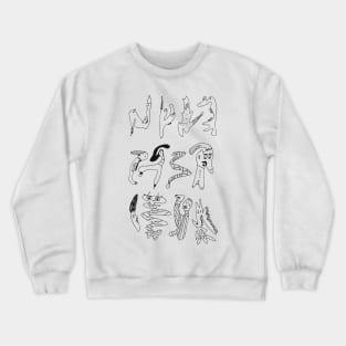 Grid Figures Lover Crewneck Sweatshirt